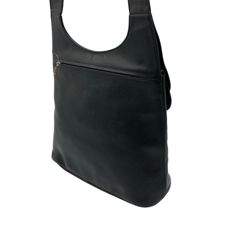 Unisex Longchamp - Õlakott, suurus Midi - Must (2)