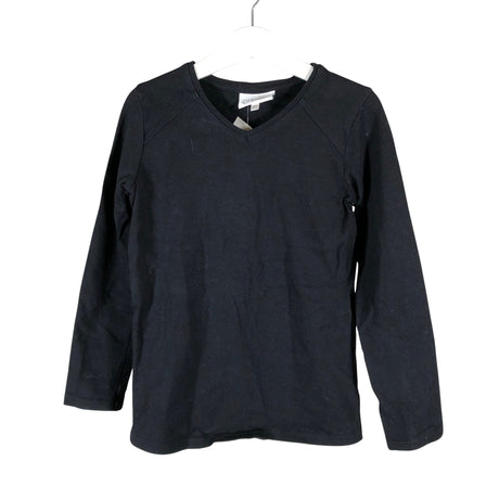 Unisex Gugguu - Trikotaažist pluus, suurus 116 - 122 - Must ()