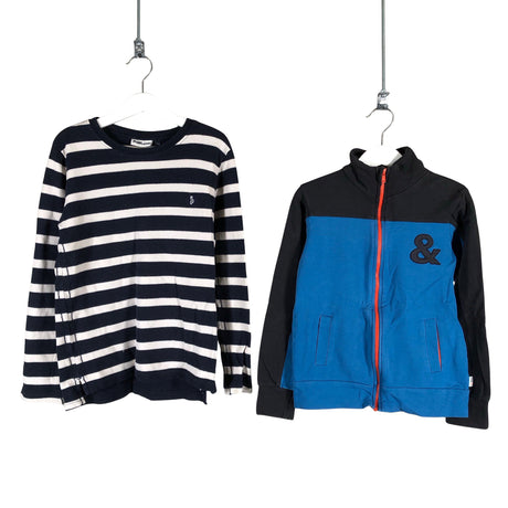 Unisex POMPdeLUX - Trikotaažist pluus, suurus 122 - 128 - Sinine ()