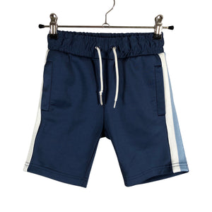 Unisex POMPdeLUX - Trikotaažist lühikesed püksid, suurus 110 - 116 - Sinine (1)