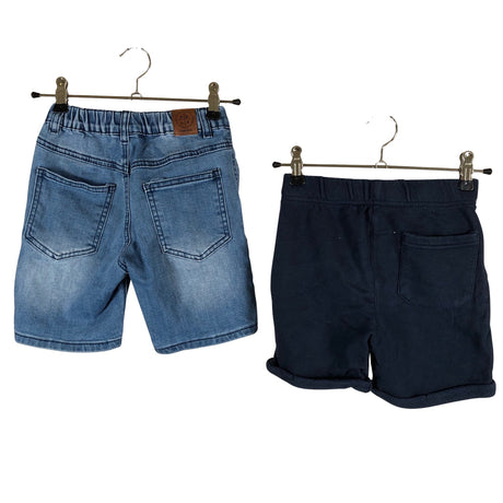 Unisex POMPdeLUX - Teksast lühikesed püksid, suurus 110 - 116 - Sinine (2)