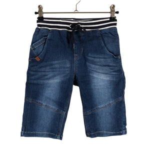 Unisex POMPdeLUX - Teksast lühikesed püksid, suurus 122 - 128 - Sinine (1)