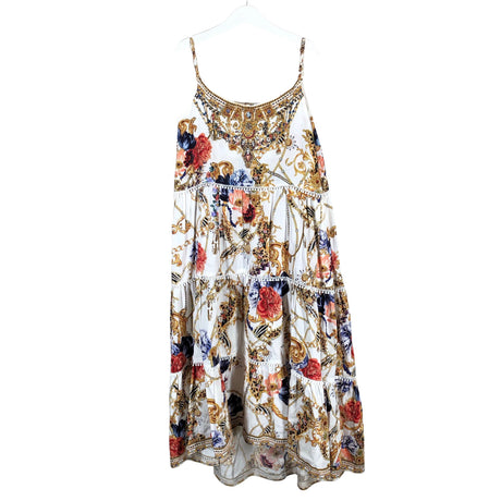 Unisex Camilla - Maksikleit, suurus 146 - 152 - Looduslik valge ()