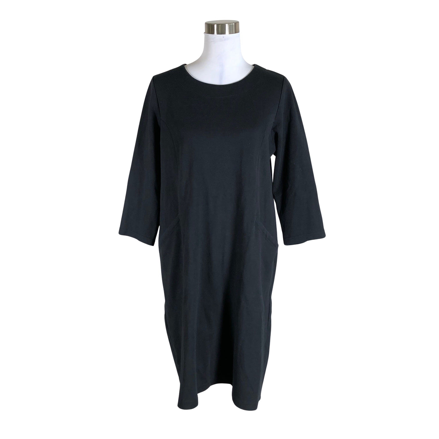 Unisex Nanso - Trikotaažist kleit, suurus 40 - Must (1)