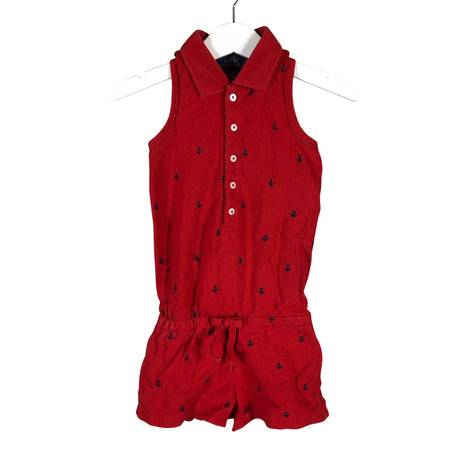 Unisex Polo Ralph Lauren - Lühike pükskostüüm, suurus 92 - 98 - Punane ()