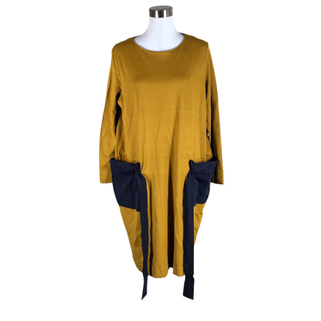 Unisex COS - Trikotaažist kleit, suurus 40 - Pruun (2)