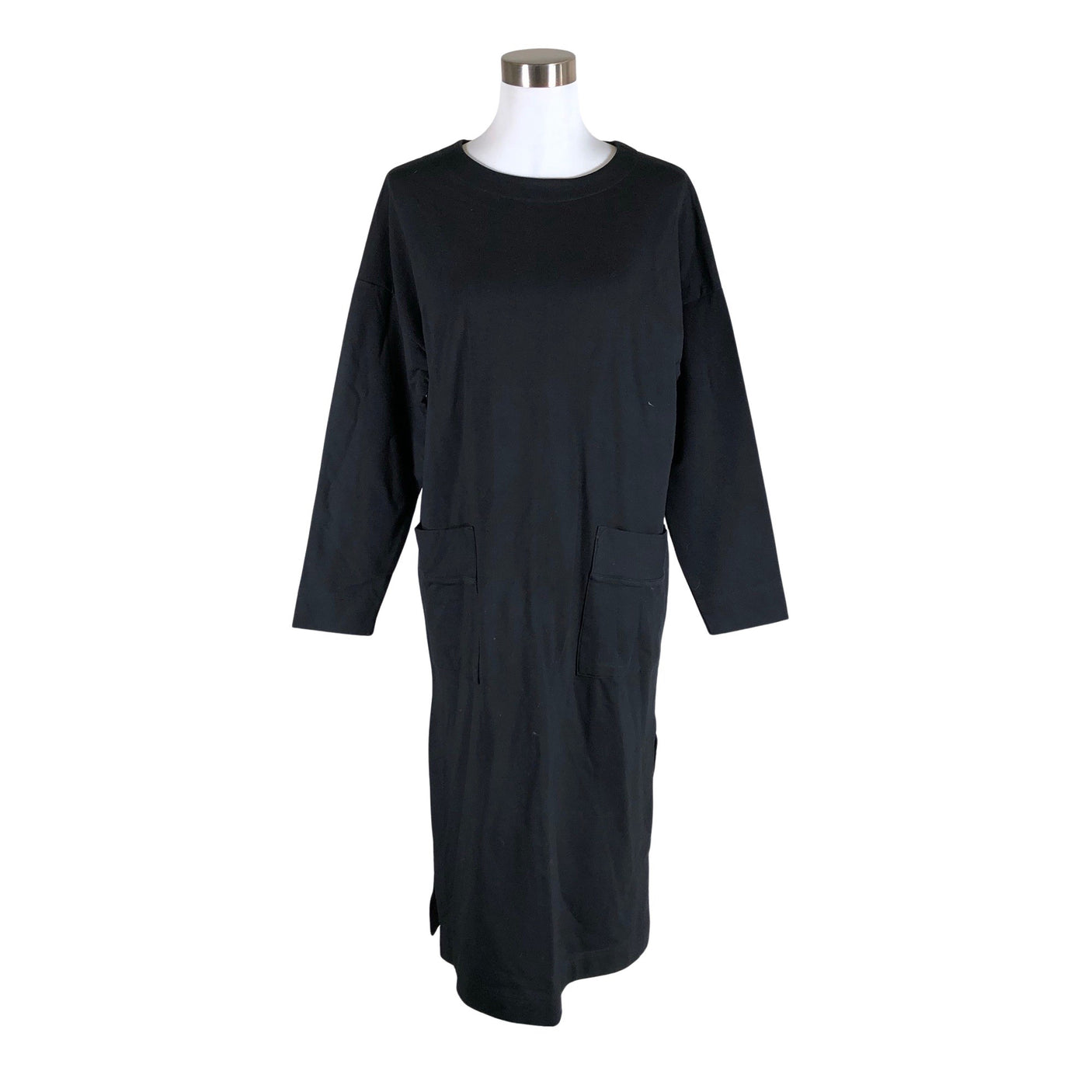 Unisex Nanso - Trikotaažist kleit, suurus 38 - Must (1)