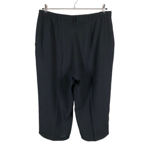 Unisex Voglia - Mittevenivad poolpikad püksid, suurus 46 - Must (2)