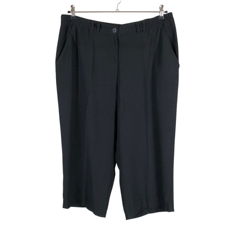 Unisex Voglia - Mittevenivad poolpikad püksid, suurus 46 - Must ()