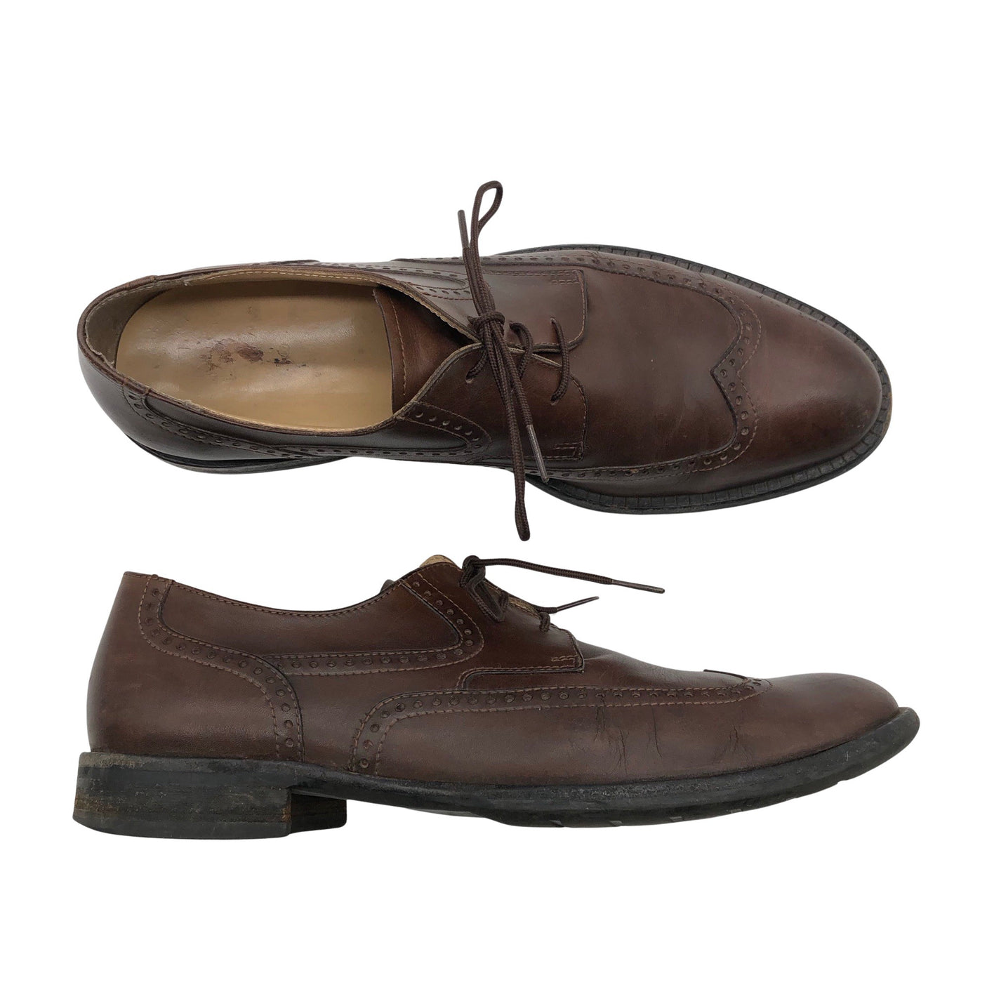 Unisex Handmade - Igapäevased jalanõud, suurus 43 - Pruun (1)