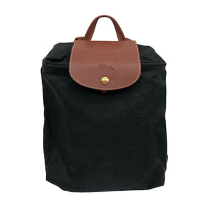 Unisex Longchamp - Seljakott, suurus Midi - Must (1)