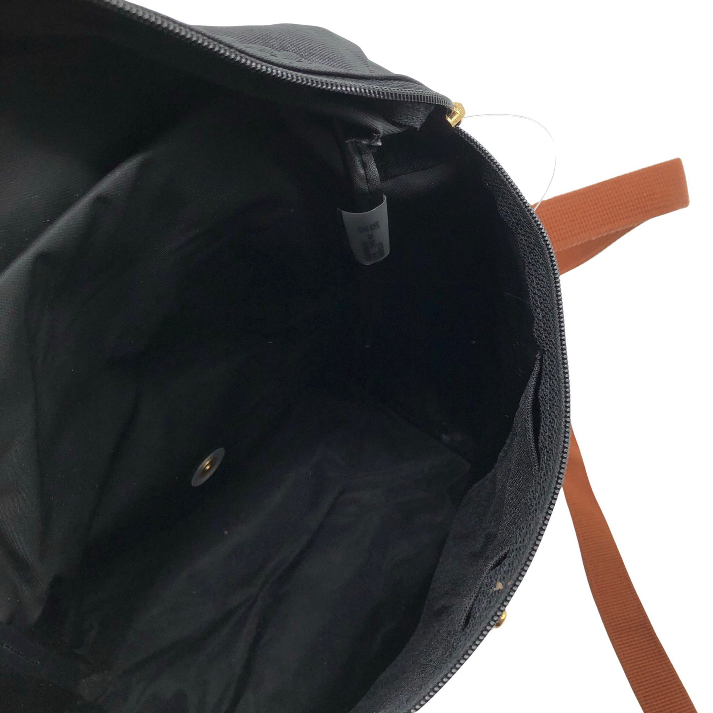 Unisex Longchamp - Seljakott, suurus Midi - Must (2)