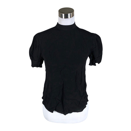 Unisex &Other Stories - Lühikeste käistega pluus, suurus 34 - Must ()