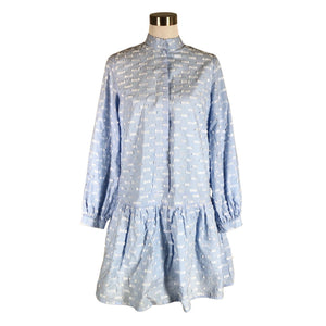 Unisex Gauhar - Mitteveniv kleit, suurus 34 - Helesinine (1)