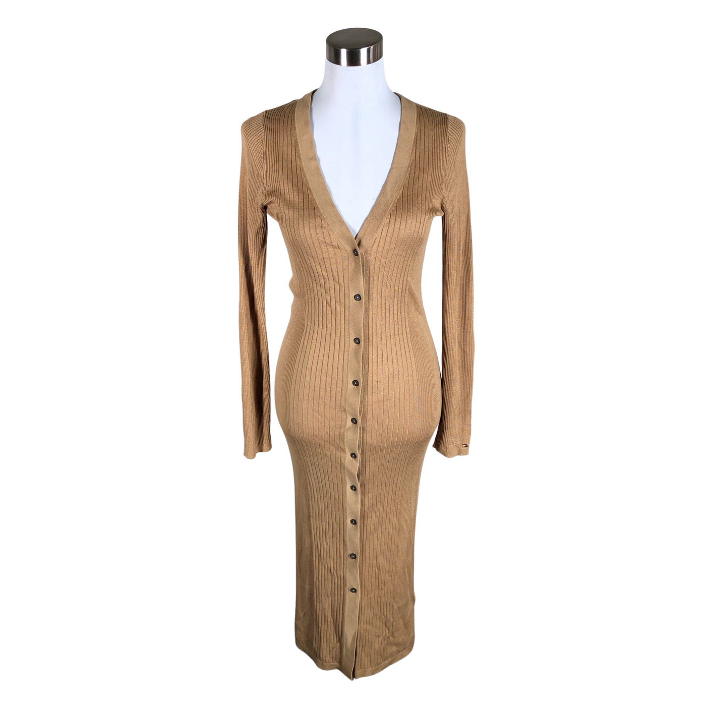 Unisex Tommy Hilfiger - Kootud kleit, suurus 36 - Pruun (1)