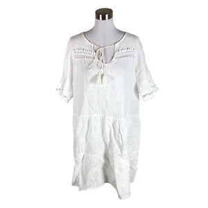 Unisex Marta - Mitteveniv kleit, suurus 36 - Valge (1)