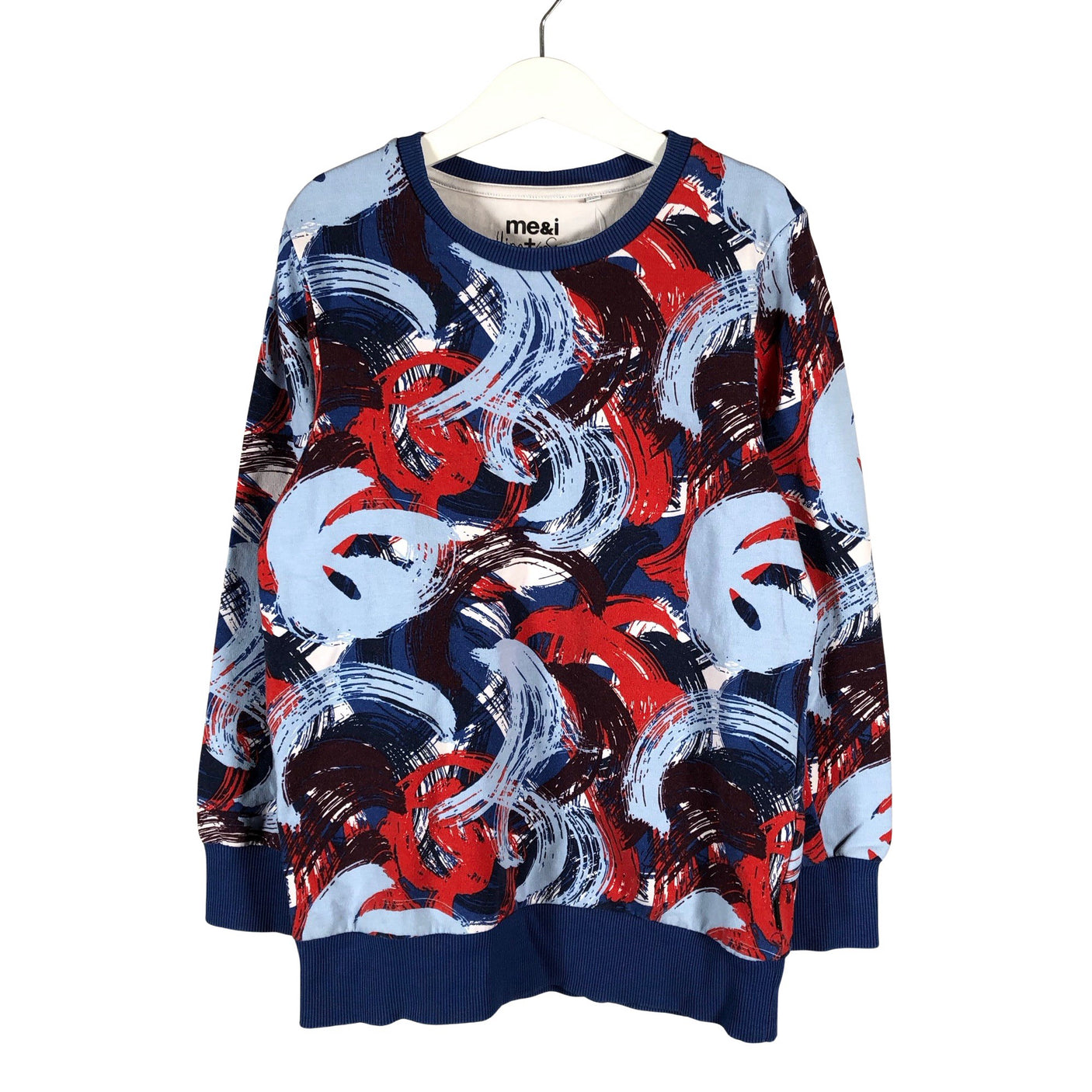 Unisex me&i - Dressikangast pluus, suurus 134 - 140 - Sinine (1)