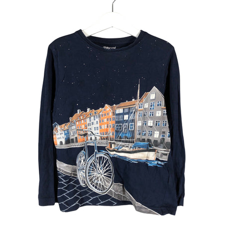 Unisex Mayoral - Trikotaažist pluus, suurus 116 - 122 - Sinine ()