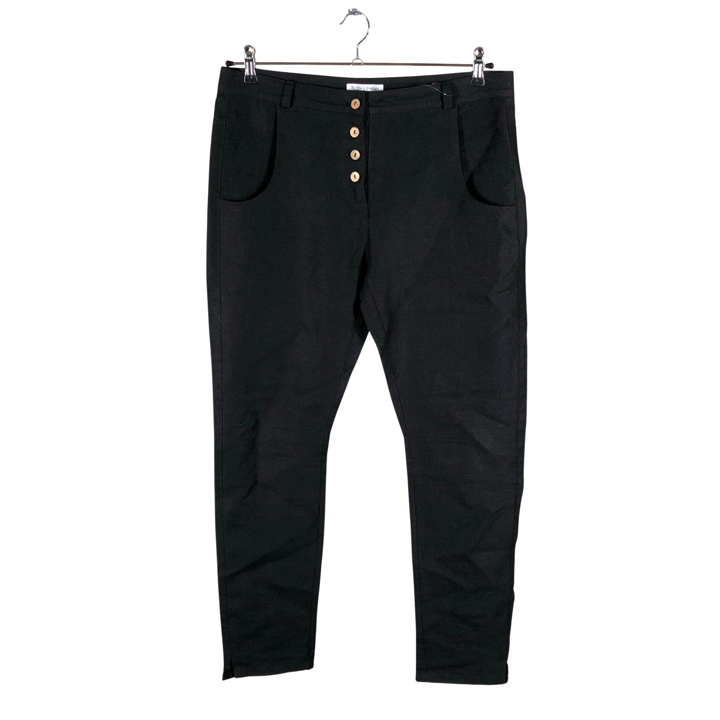 Unisex Bypias - Mittevenivad püksid, suurus 38 - Must (1)