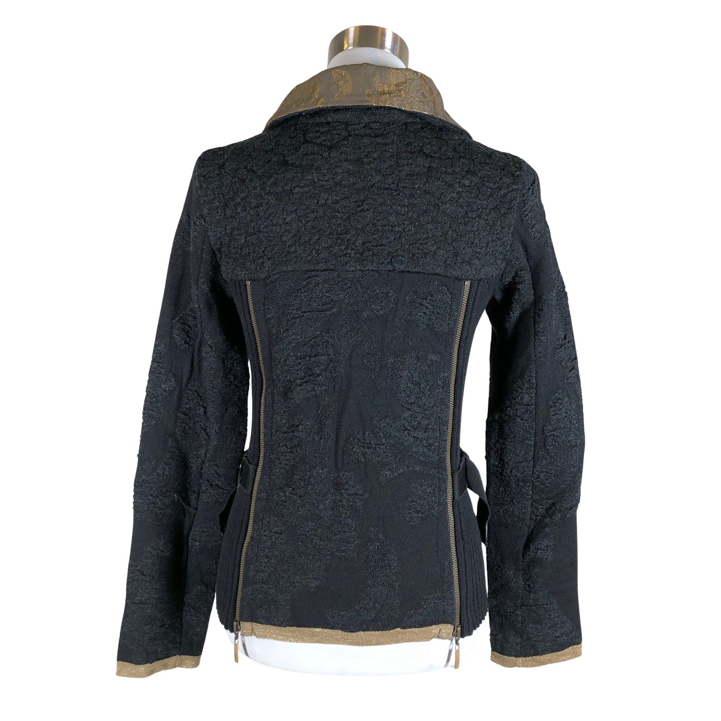 Unisex Eva & Claudi - Kardigan, suurus 38 - Must (2)