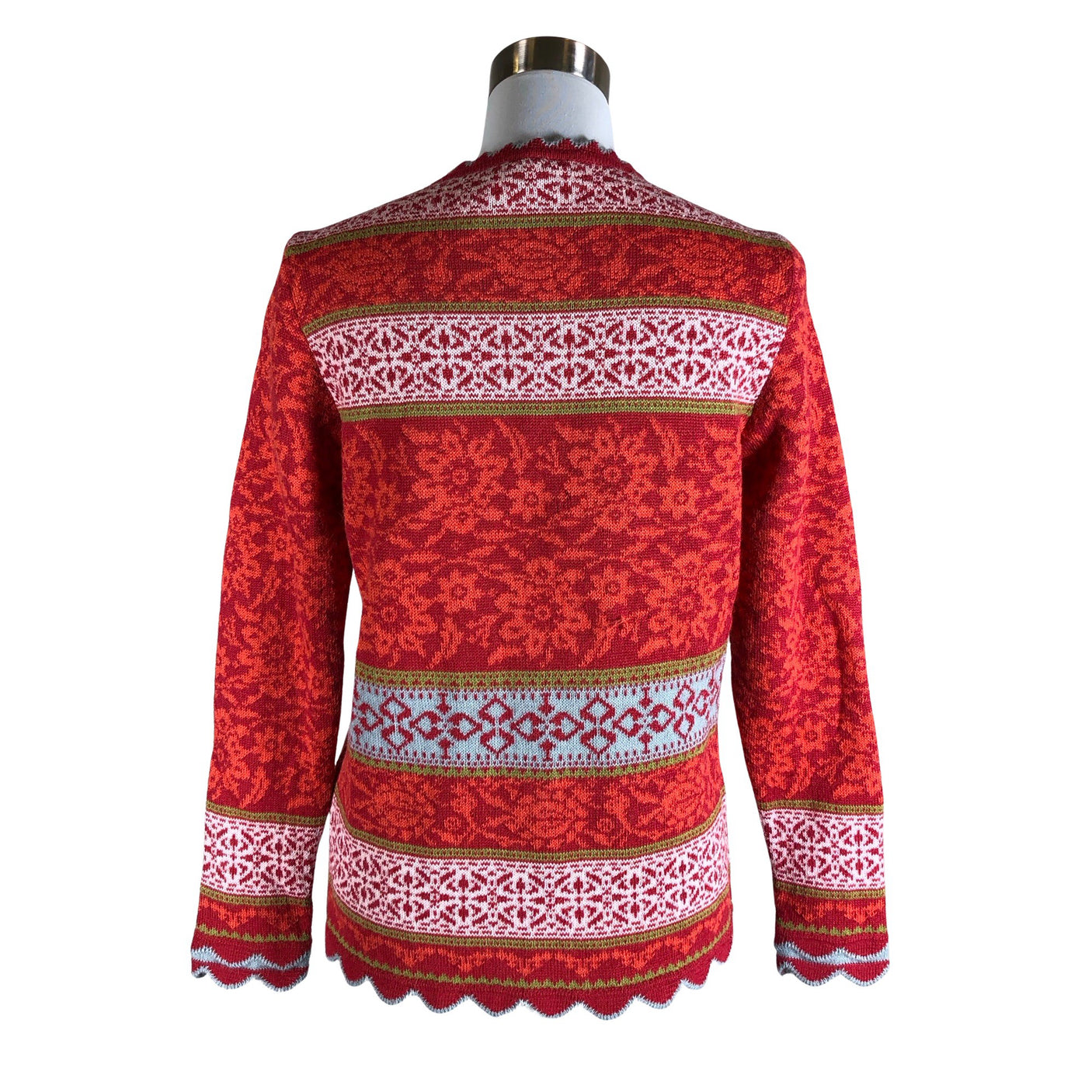 Unisex Oleana - Kardigan, suurus 38 - Punane (2)