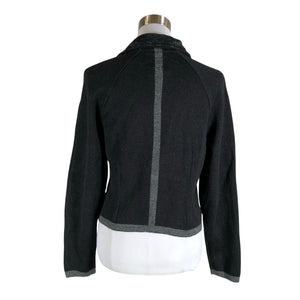 Unisex Eva & Claudi - Kardigan, suurus 38 - Must (2)