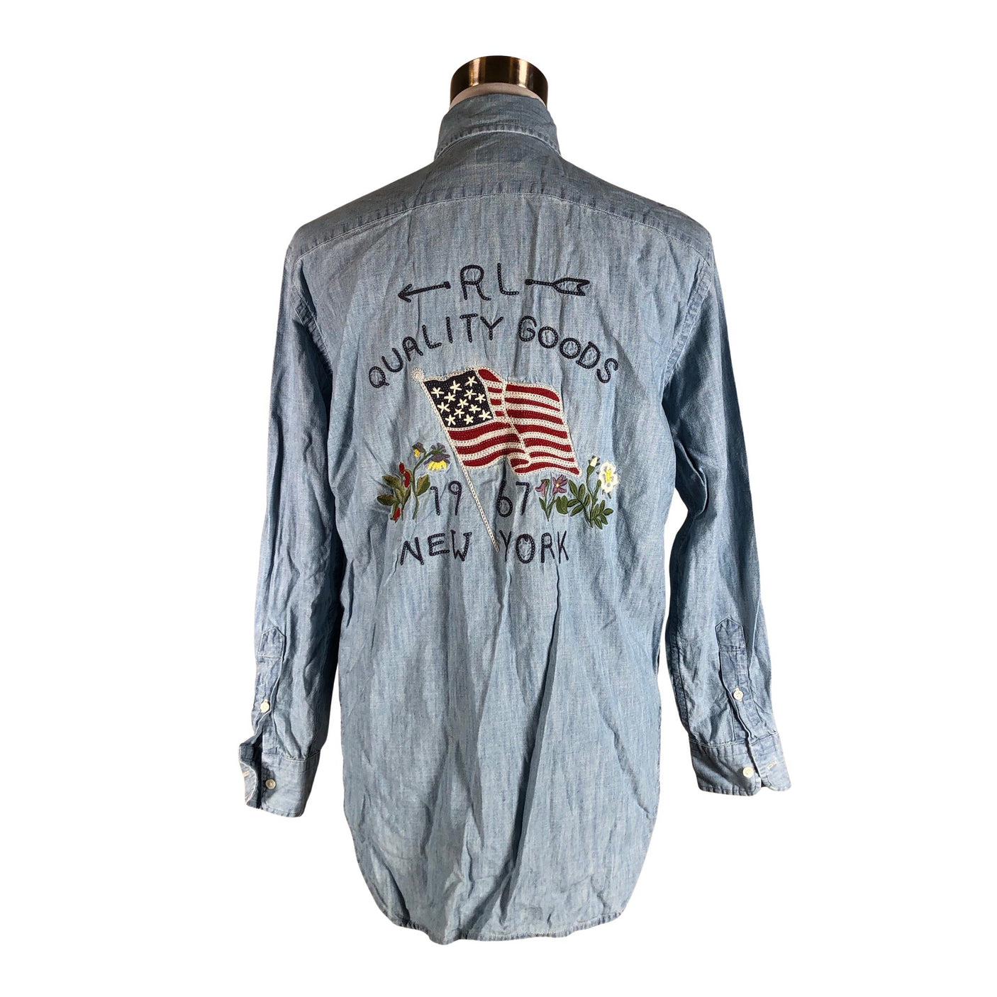 Unisex Polo Ralph Lauren - Pluus, suurus 32 - Helesinine (2)