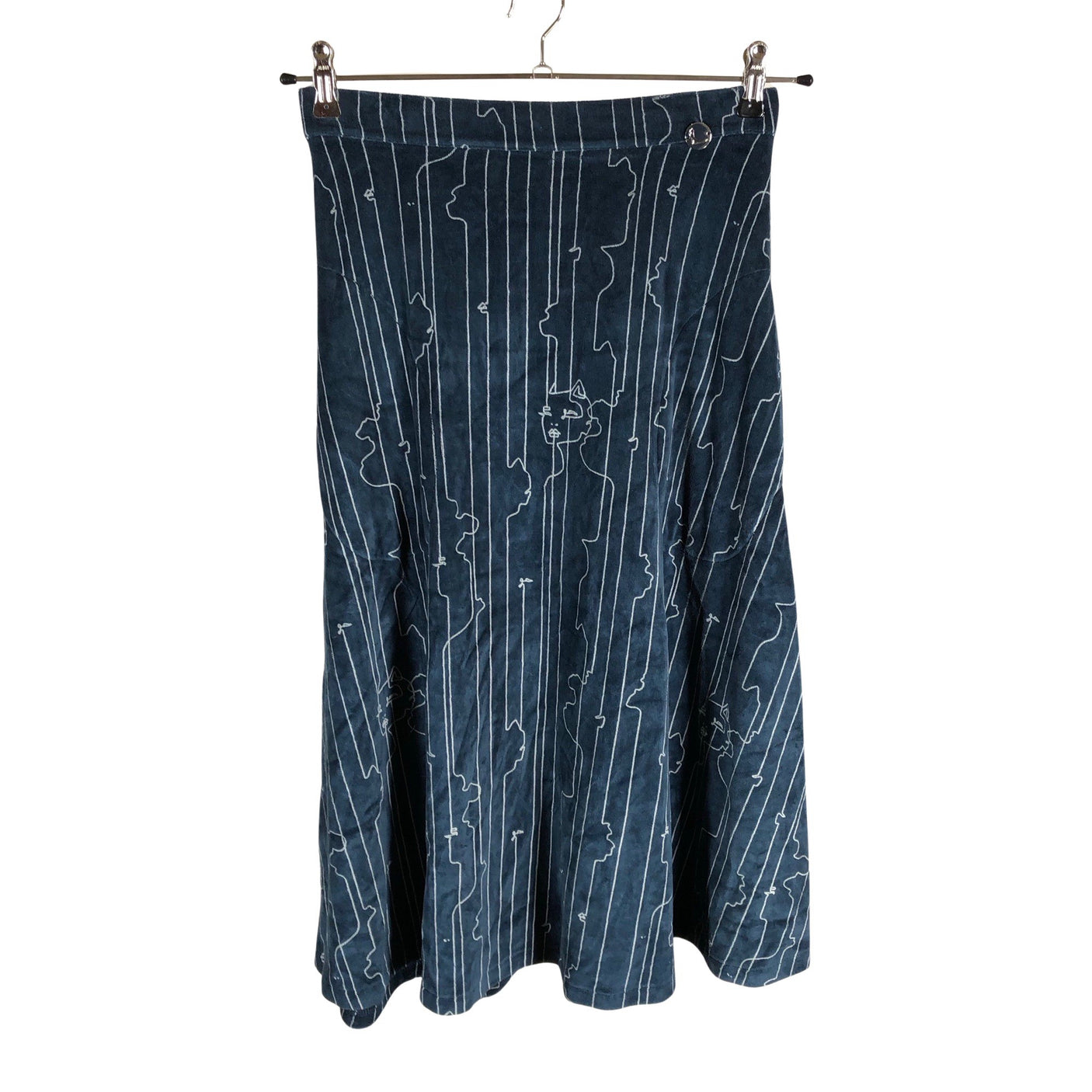 Unisex Kriss Soonik - Trikotaažist seelik, suurus 36 - Sinine (1)