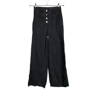 Unisex Reet Aus - Teksad, suurus W25 - Must (1)