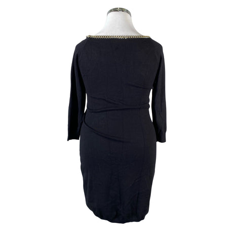 Unisex Liu Jo - Kootud kleit, suurus 42 - Must (2)