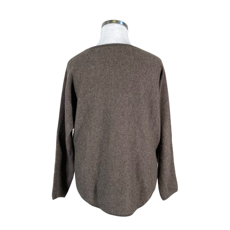 Unisex Davida - Kampsun, suurus 42 - Pruun (2)