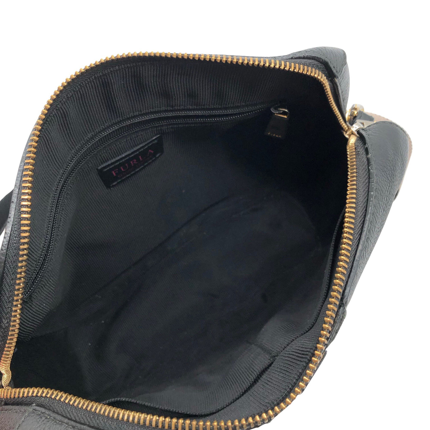 Unisex Furla - Õlakott, suurus Midi - Must (2)