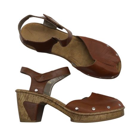 Unisex Rieker - Kontsaga rihmikud, suurus 41 - Pruun ()