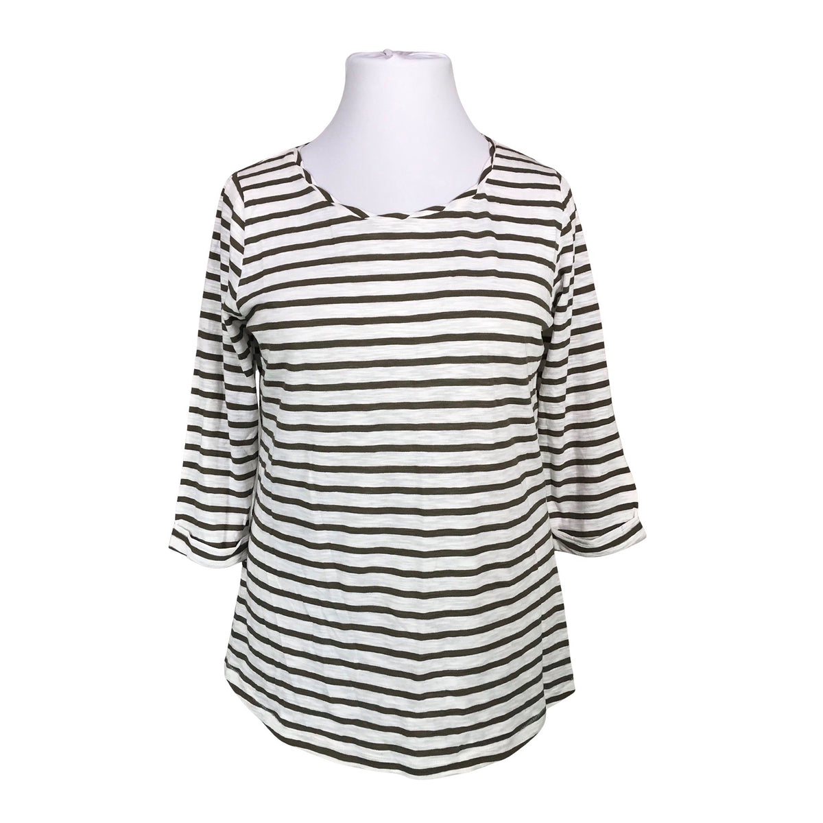 Unisex Lindex - Trikotaažist pluus, suurus 44 - Hall (1)