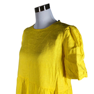 Unisex Nanso - Mitteveniv kleit, suurus 40 - Kollane (3)