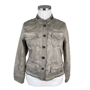 Unisex Cream - Õhuke jope, suurus 42 - Hall (1)