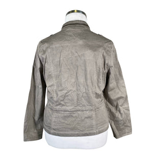 Unisex Cream - Õhuke jope, suurus 42 - Hall (2)