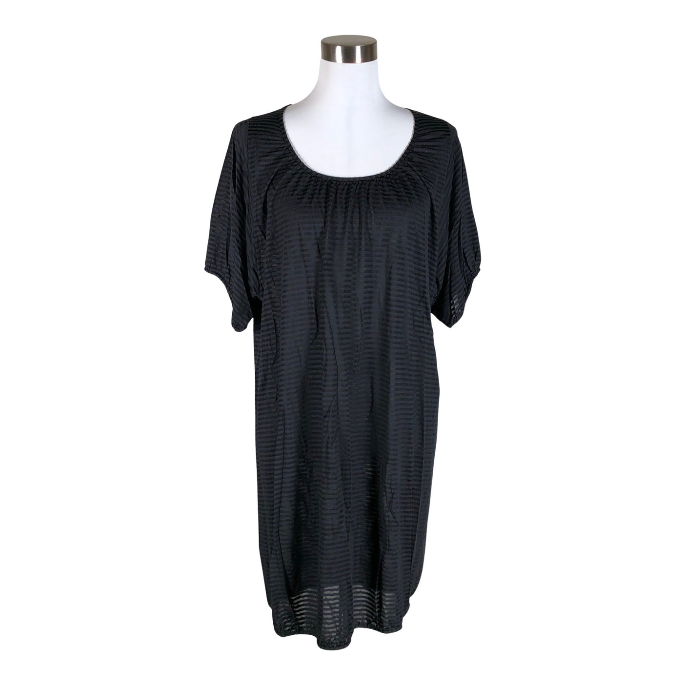 Unisex Nanso - Trikotaažist tuunika, suurus 40 - Must (1)