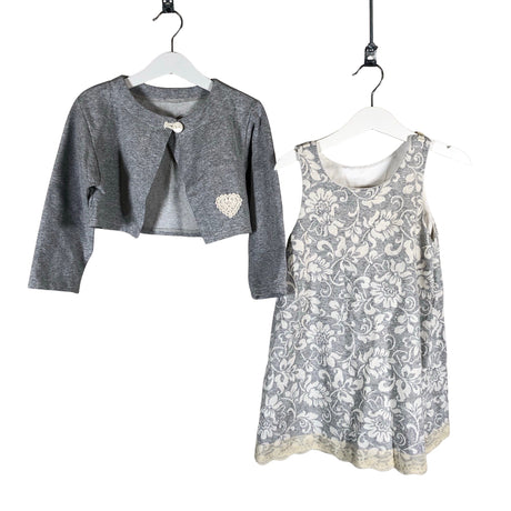 Unisex Sametti Sydän - Trikotaažist kleit, suurus 104 - 110 - Hall ()