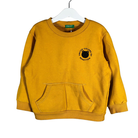 Unisex Benetton - Dressikangast pluus, suurus 104 - 110 - Kollane ()