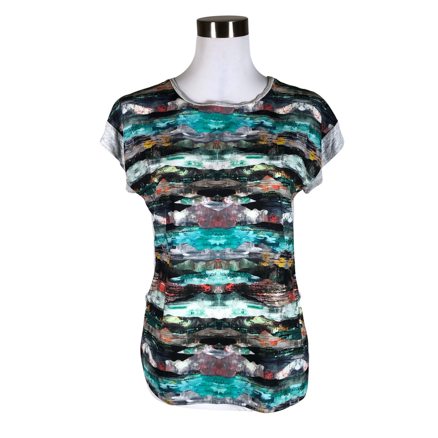 Unisex Lindex - T-särk, suurus 36 - Hall (1)
