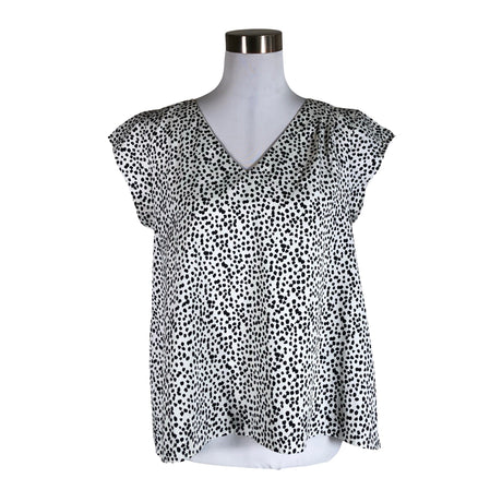 Unisex Cristelle&co - Lühikeste käistega pluus, suurus 38 - Beige ()