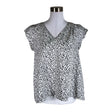 Unisex Cristelle&co - Lühikeste käistega pluus, suurus 38 - Beige ()