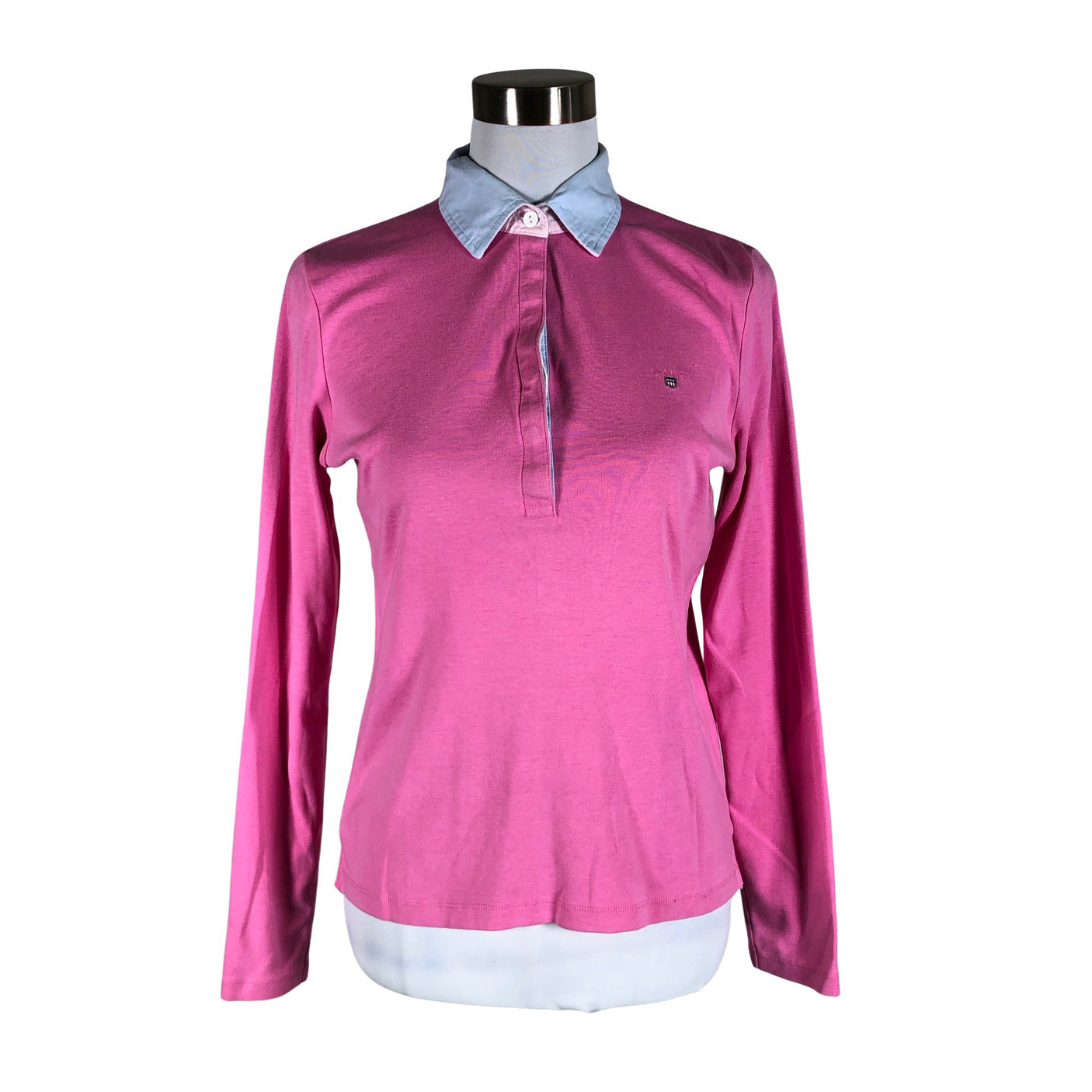 Unisex Gant - Trikotaažist pluus, suurus 38 - Heleroosa (1)