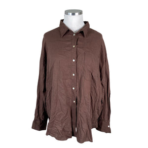 Unisex Lindex - Triiksärk, suurus 48 - Pruun (1)