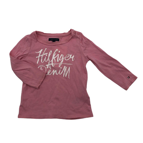 Unisex Tommy Hilfiger - Trikotaažist pluus, suurus 74 - 80 - Heleroosa ()