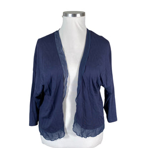 Unisex Samoon - Trikotaažist pluus, suurus 48 - Sinine (1)