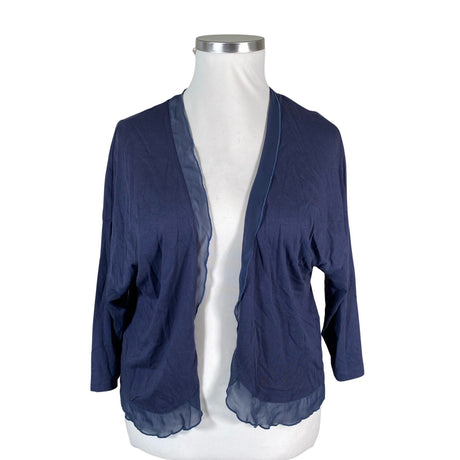 Unisex Samoon - Trikotaažist pluus, suurus 48 - Sinine ()