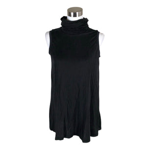Unisex Luxury - Trikotaažist tuunika, suurus 38 - Must (1)