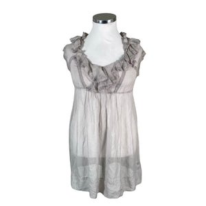 Unisex Patrizia Pepe - Õhuke kleit, suurus 42 - Hall (1)